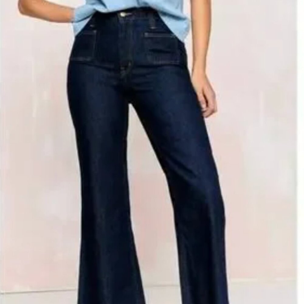 Christ Dawn Lula Jean Indigo Wash